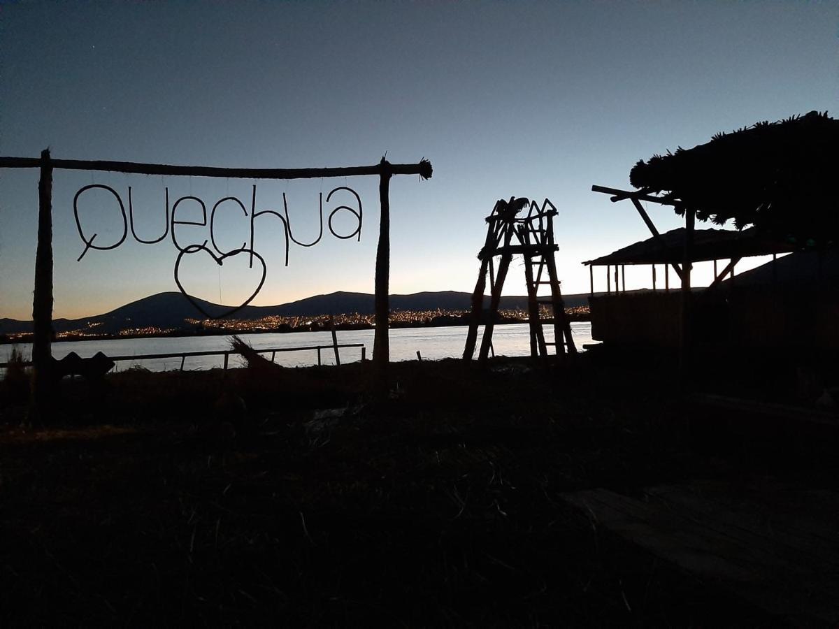 Quechua Lodge Titicaca Puno Buitenkant foto